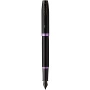 Ручка перьевая Parker «IM Professionals Amethyst Purple BT» синяя, 0,8мм, подарочная упаковка