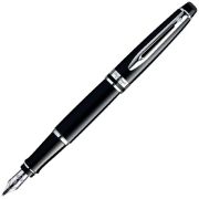 Ручка перьевая Waterman «Expert Black CT» синяя, 1,0мм, подарочная упаковка