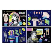 Альбом для рисования 40л., А4, на скрепке BG «Новое искусство»