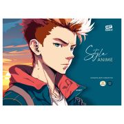 Альбом для акварели, 30л., А4, на склейке ArtSpace «Anime style. Man», 180г/м2