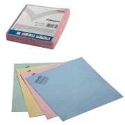 Салфетка VILEDA PROFESSIONAL «ПВАмикро», КОМПЛЕКТ 5 шт., искусственная замша, красная, 35х38 см, 143591